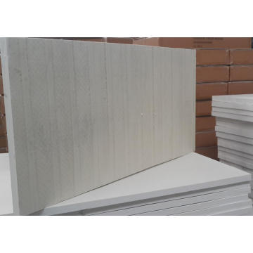 Placa de fibra cerâmica para revestimento de parede e isolamento